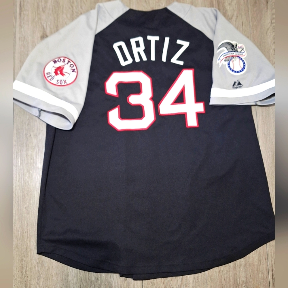 ORTIZ Boston Red Sox Jersey Mens Size 2XL